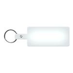 Rectangle Flexible Key Tag - Translucent Frost
