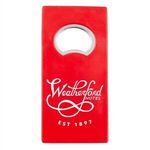 Buy Rectangle Metal Bottle Opener With Magnet