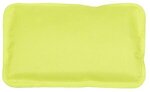Rectangle Nylon-Covered Hot/Cold Pack - Neon Yellow