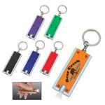 Rectangular LED Key Chain -  