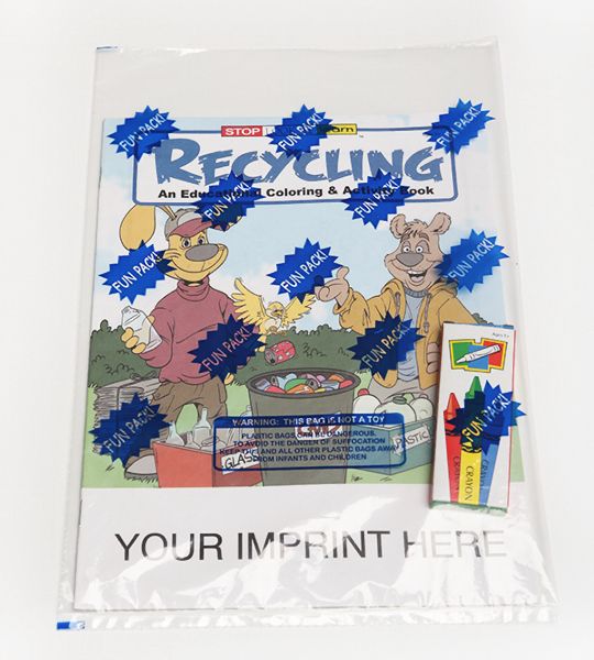 Main Product Image for Recycling Coloring And Activity Book Fun Pack