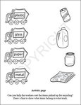 Recycling Coloring and Activity Book Fun Pack -  