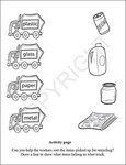 Recycling Coloring and Activity Book -  