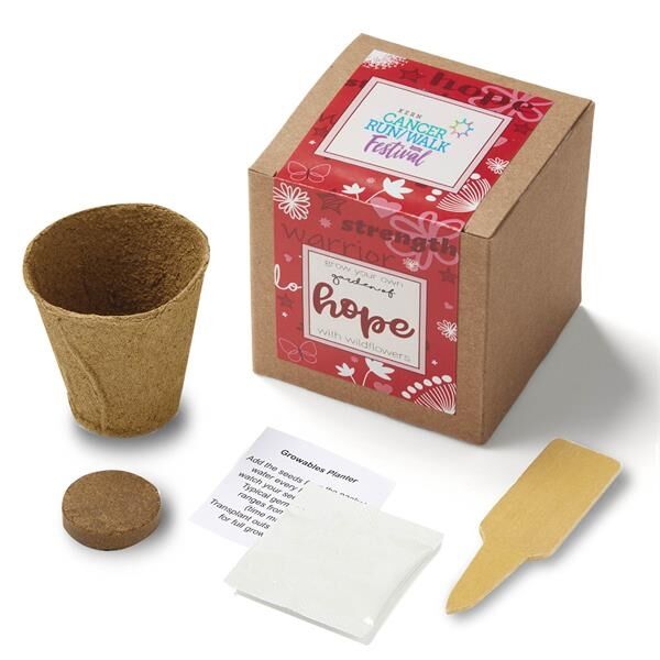 Main Product Image for Red Garden of Hope Seed Planter Kit in Kraft Box