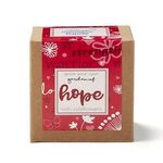 Red Garden of Hope Seed Planter Kit in Kraft Box -  