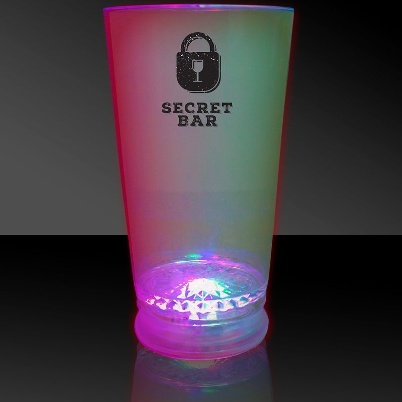 Main Product Image for Pint Glass Light Up LED 16 Oz