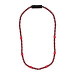Red LED Beaded Necklaces - Red