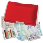 Redi Travel Aid Kit - Translucent Red