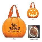 Buy Reflective Halloween Pumpkin Non-Woven Tote Bag