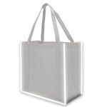 Reflective Large Grocery Tote Bag -  