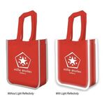 Reflective Lunch Tote Bag - Red