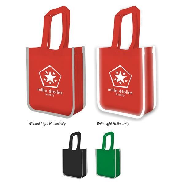 Main Product Image for REFLECTIVE NON-WOVEN LUNCH TOTE BAG