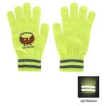 Reflective Safety Gloves - Neon Yellow