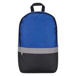 Reflective Strip Backpack - Royal Blue