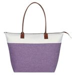 Regatta Tote Bag - Purple With White