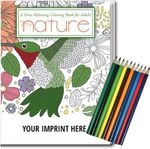 Buy Relax Pack-Nature Coloring Book For Adults + Colored Pencils