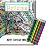 Relax Pack-Patterns Coloring Book - Adults + Colored Pencils -  