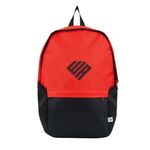 Repreve® RPET Backpack - Black with Red