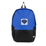 Repreve® RPET Backpack - Black With Royal