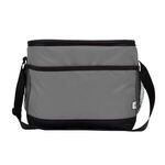 Repreve® RPET Cooler Lunch Bag - Black With Gray