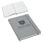 Reprise RPET Textured Journal With Amazing Stone Paper - Medium Gray