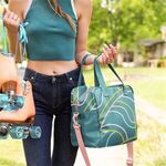 Retro Bag - Vegan Leather -  