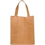 Reusable Grocery Tote Bags - Full Color - Khaki