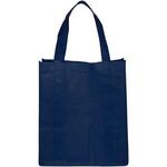 Reusable Grocery Tote Bags - Full Color - Navy Blue