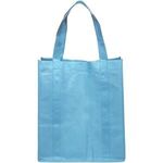 Reusable Grocery Tote Bags - Full Color - Sky Blue