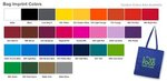 Reusable Grocery Tote Bags - Full Color -  