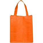 Reusable Grocery Tote Bags - Silkscreen - Orange