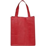 Reusable Grocery Tote Bags - Silkscreen - Red
