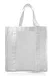 Reusable Grocery Tote Bags - Silkscreen - White