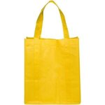 Reusable Grocery Tote Bags - Silkscreen - Yellow