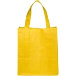 Reusable Grocery Tote Bags - Silkscreen - Yellow