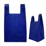 Reusable T-Shirt Style Non-Woven Tote Bag - Royal Blue