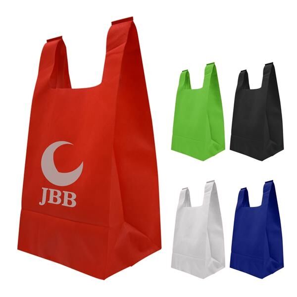 Main Product Image for Reusable T-Shirt Style Non-Woven Tote Bag