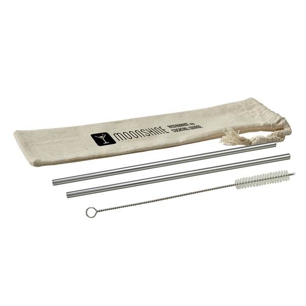 Main Product Image for Reuse-it 3 pc Stainless Steel Straw Kit