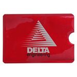 RFID Credit Card Protector Sleeve - Red