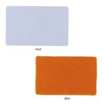 RFID Phone Sleeve And LintCard(TM) Kit - White With Orange