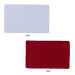 RFID Phone Sleeve And LintCard(TM) Kit - White with Red