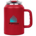 Rhino Mug & Straw Lid with Locking Flip Closure 50oz. - Red