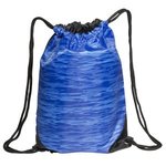 Rio Grande Drawstring Backpack - Blue