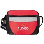 River Breeze Cooler / Lunch Bag - Red/Red