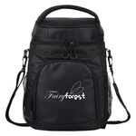 Riverbank Cooler Bag Backpack - Black