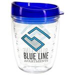 Riverside 12 oz Tritan™ Tumbler with Translucent Lid - Clear Blue