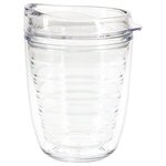 Riverside 12 oz Tritan Tumbler with Translucent Lid - Clear with Clear