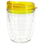 Riverside 12 oz Tritan Tumbler with Translucent Lid - Clear with Yellow