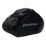 Rock / Coal Stress Ball - Black (coal)