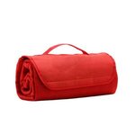Roll Up Fleece Blanket - Red
